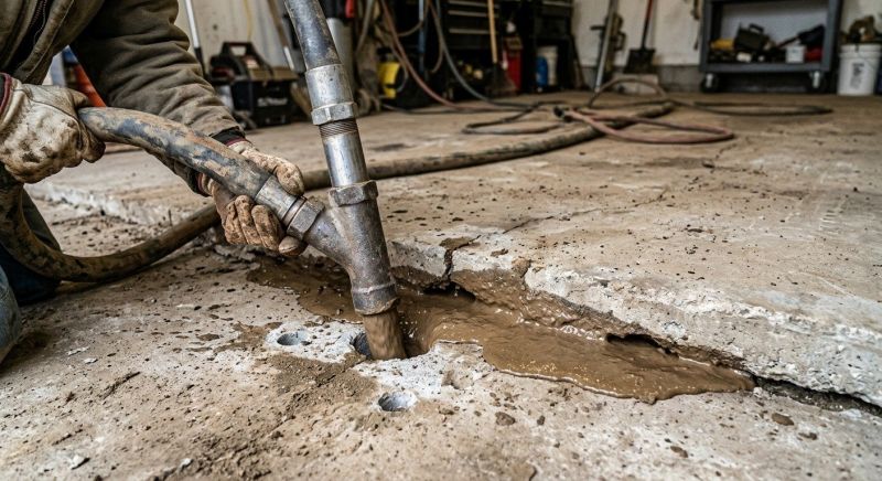 Concrete Settlement Repair in Des Moines, IA