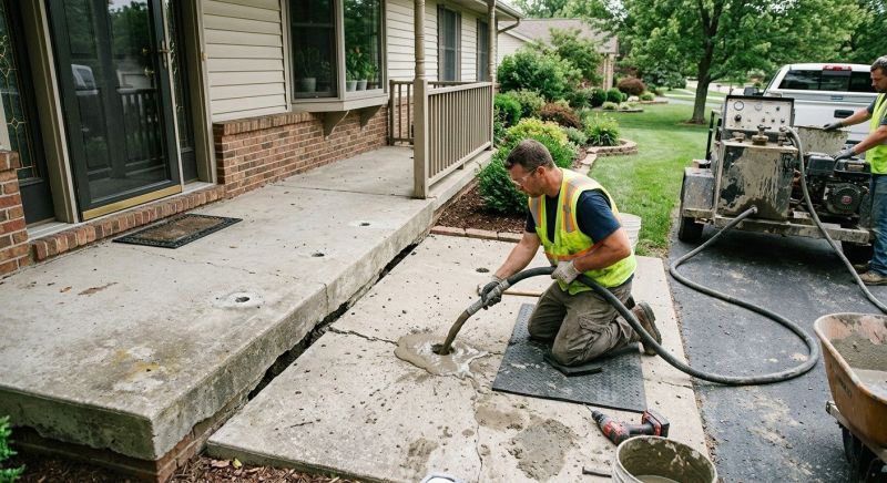 Patio Raising in San Antonio, TX